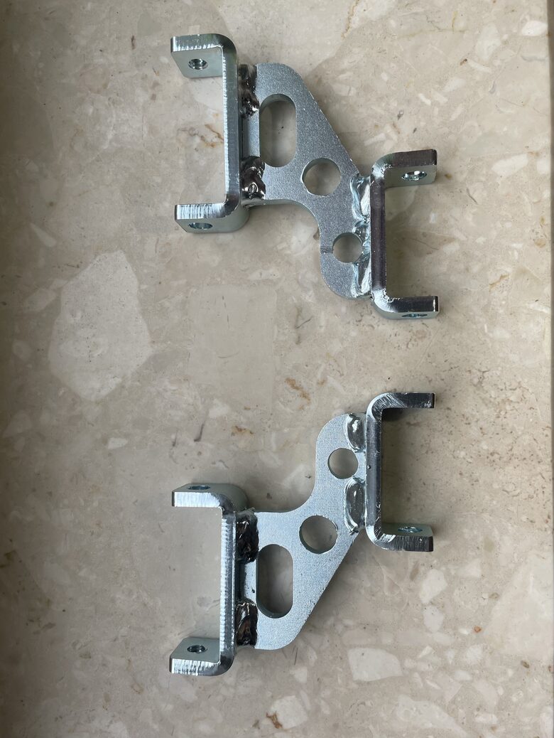 intercooler brackets for 460mm AC condenser