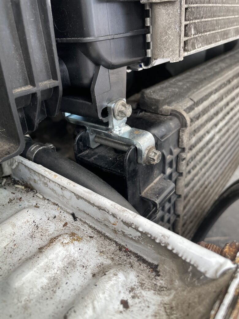 intercooler brackets for 400mm AC condenser