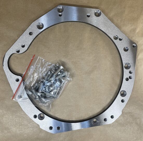 Gearbox adapter plate 2.7cdi; om647/612 2.2cdi om646/611, om604/606/om606 to 7G tronic gearbox 722.902 (w211/w219)